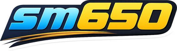 Logo sm650 platform hiburan online Indonesia